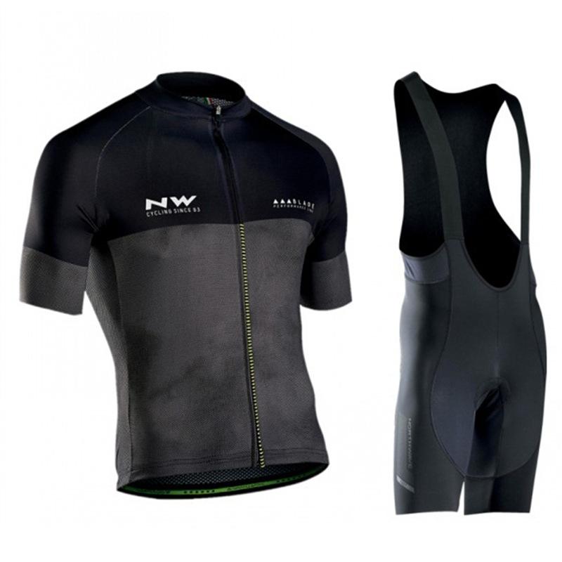 Men's  Cycling Suit Short Sleeve Suit Cycling Suit Summer Breathable Mountain Bike Suit