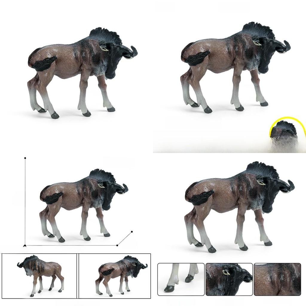 Wildlife Model Animal Plastic Static African Antelope Toy Kids Collectors Nature