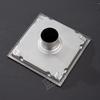 15x15 Odor-Proof Invisible Floor Drain, 304 Stainless Steel, Concealed for Bathroom or Shower Room