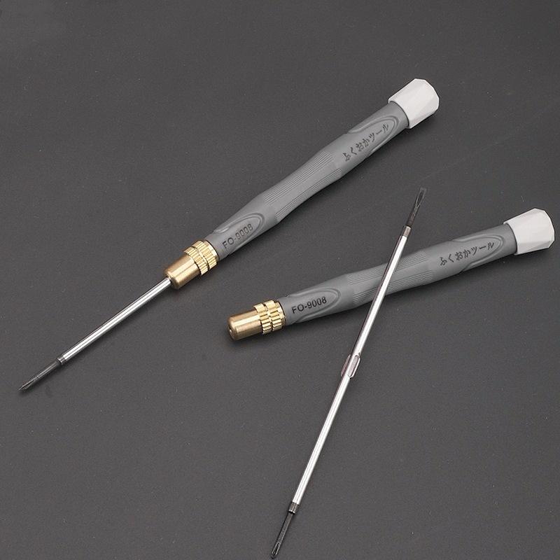 2mm Precision Mini Screwdriver Set for Watch Phone Tablet Repair, Slotted & Phillips Thin Repair Tools Kit for Electronics
