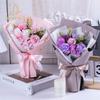 Multicolor Scented Soap Flower Bouquet Gift for Girlfriend or Best Friend's Birthday