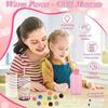 Snow Sphere Tumbler Supplies DIY Accessories Kit Snow Tumbler Starter Kit with Bottles of Glitter Squeeze Bottles Funnels Tweezers