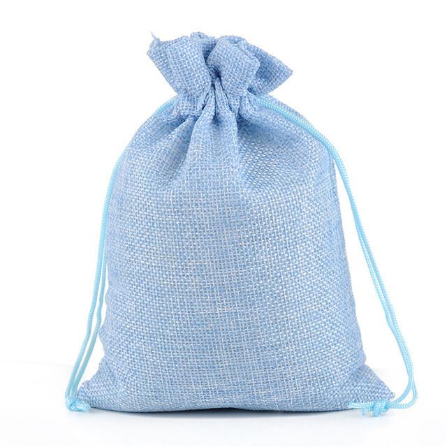 New Bundle Burlap Bag Jewelry Linen Bag Sachet Empty Bag Christmas Gift Drawstring Cotton And Linen Bag