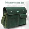 Multifunctional Electrician Canvas Tool Bag - Wear-resistant, Thickened, Shoulder/Crossbody