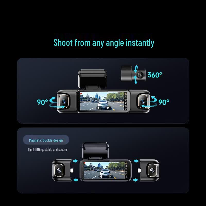 360 AI Dash Cam G980 Dual-Cam 4K UHD with GPS (CN Version)