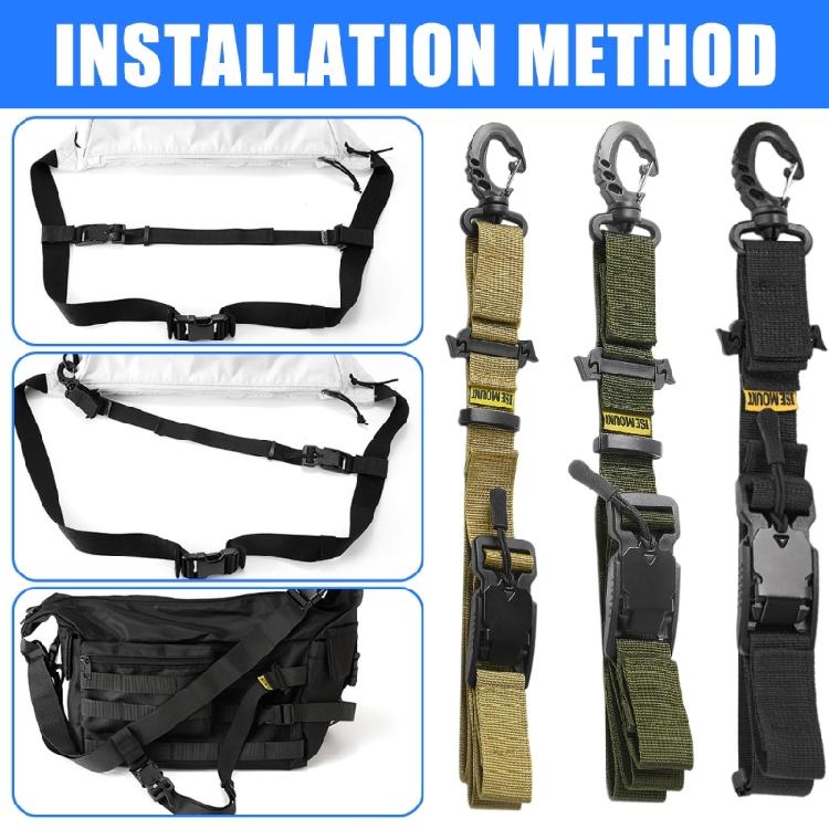 Multipurpose Crossbody Bag Support Belt with Magentic Buckle Stability Belt Add on Shoulder Strap For Backpack Chest Bag