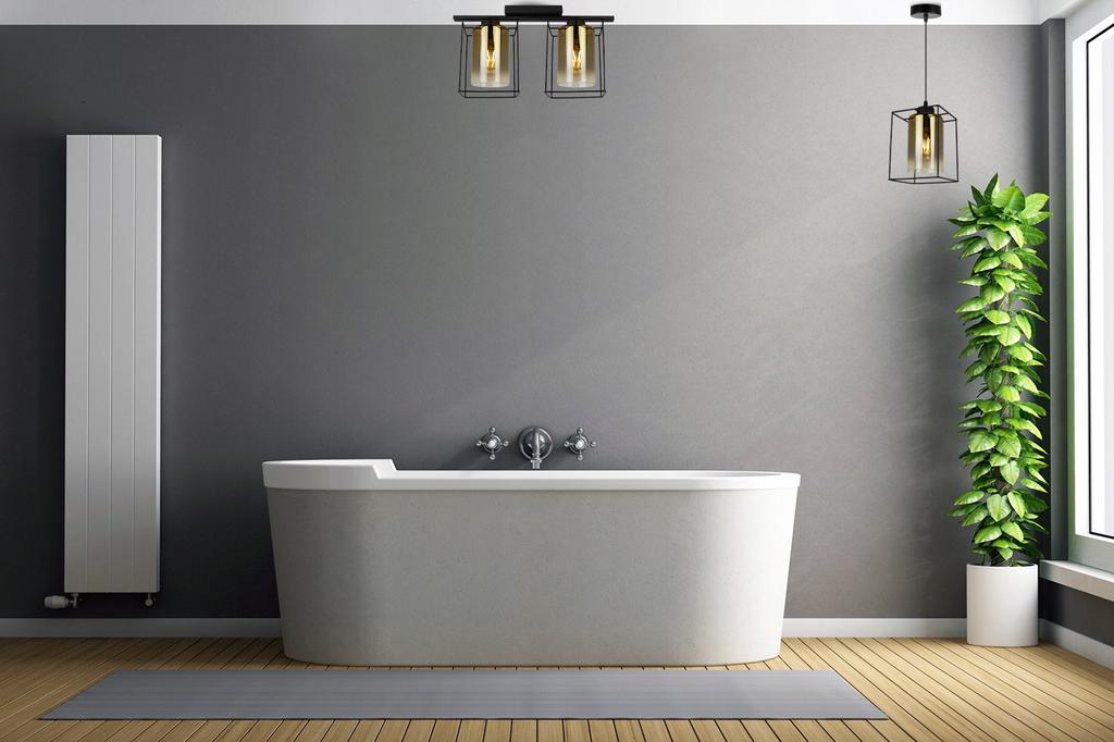 MODERN ELEGANT GLASS HANGING LAMP