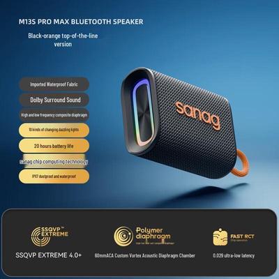 Saina Portable Bluetooth Speaker CN Plug (adapter Included)