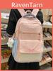 School Backpack For Girls And Boys Nylon Multicompartment With Padded Straps For Students