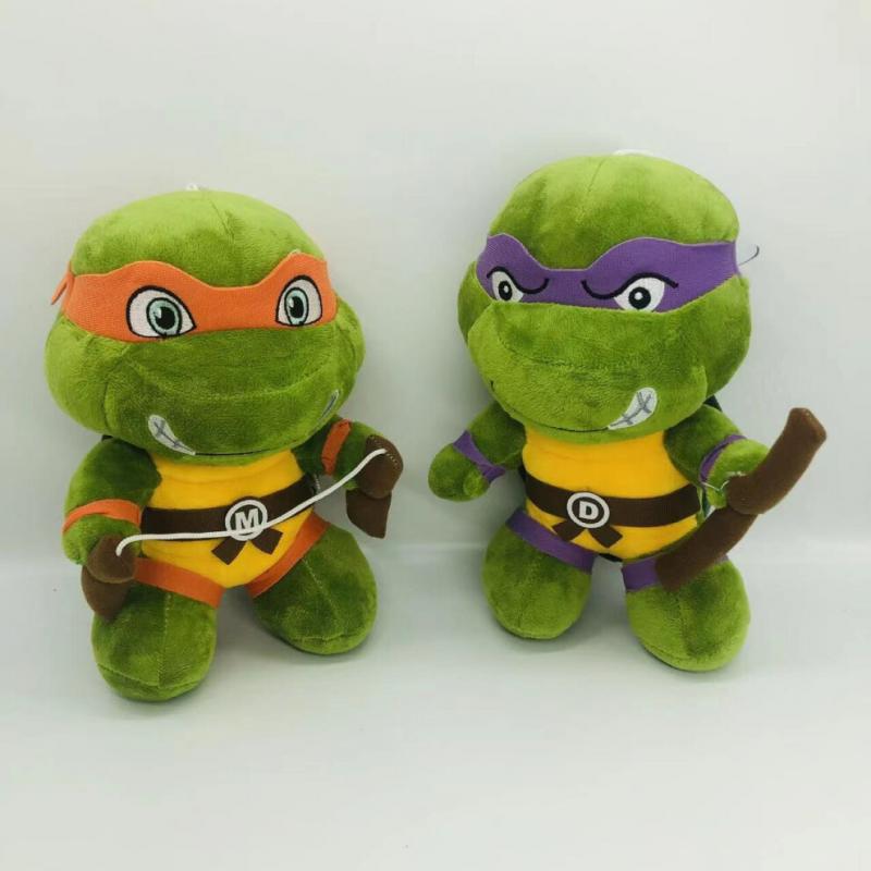4pcs Teenage Mutant Ninja Turtles Children Plush Toy Stuffed Doll
