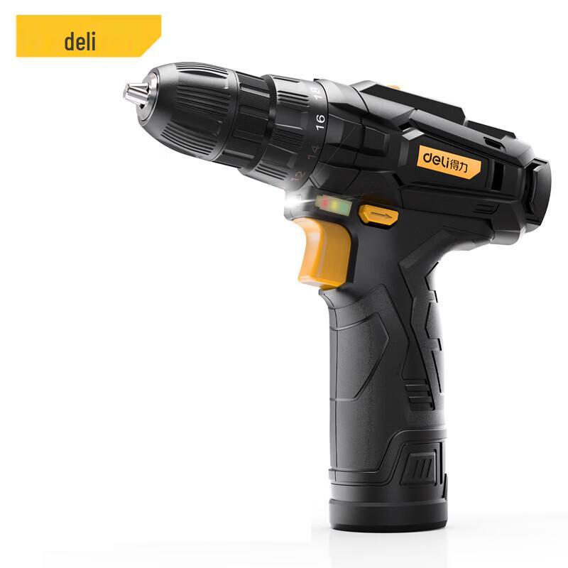

Deli 12V Cordless Lithium-Ion Drill CN plug (adapter included)