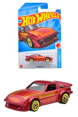 Hot Wheels Basic Car Mazda 3 and HHF43 Red RX-7 [Ages Up]