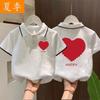 Girls Summer Loose Polo Shirt Short Sleeve T Shirt Trendy Casual Kids Clothes