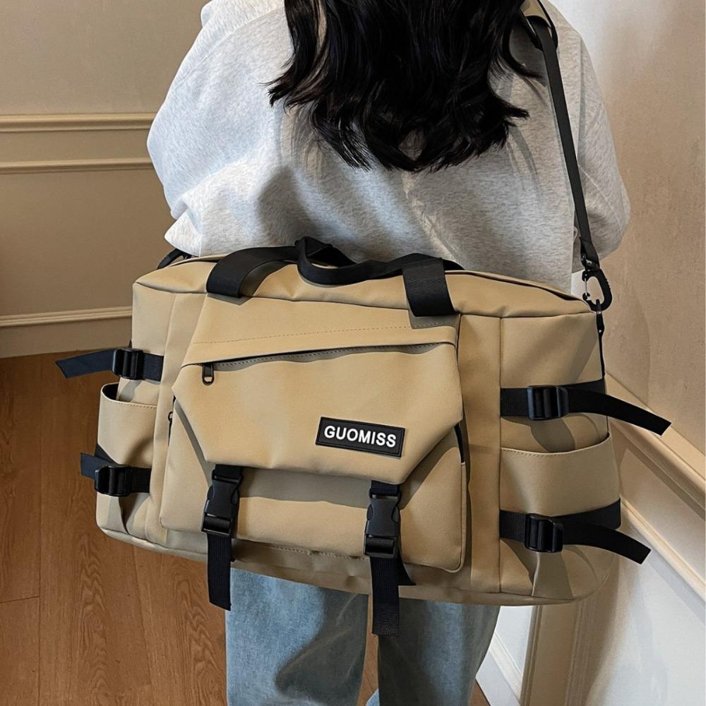 Travel Bag Large Capacity Satchel Bag Women's Dry and Wet Separation Fitness Bag Men's Fashion Sports Training Bag Lightweight Luggage Bag