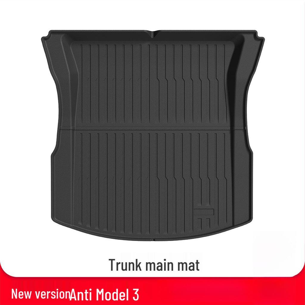 Qixian Trunk Mat Set for Tesla Model Y (Refreshed Version) - TPE Front & Rear Mats