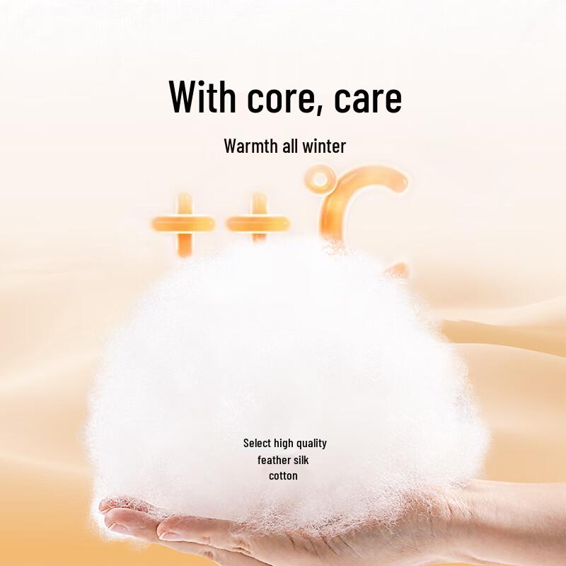 Jeanswest Men's 2025 Winter Thickened Stand Collar Padded Jacket