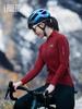 Lampada Italy Carvico Fleece Cycling Jersey - Unisex Long Sleeve, Warm Autumn/Winter