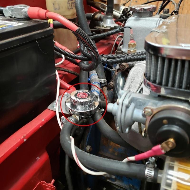 090E Car Modified Carburetor Manual Adjustable 1-5PSI Pressure Regulator