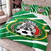 Mexico National Team 3Pcs Bedding Set Duvet Cover With Two Pillowcases For Bedroom Home Decoration