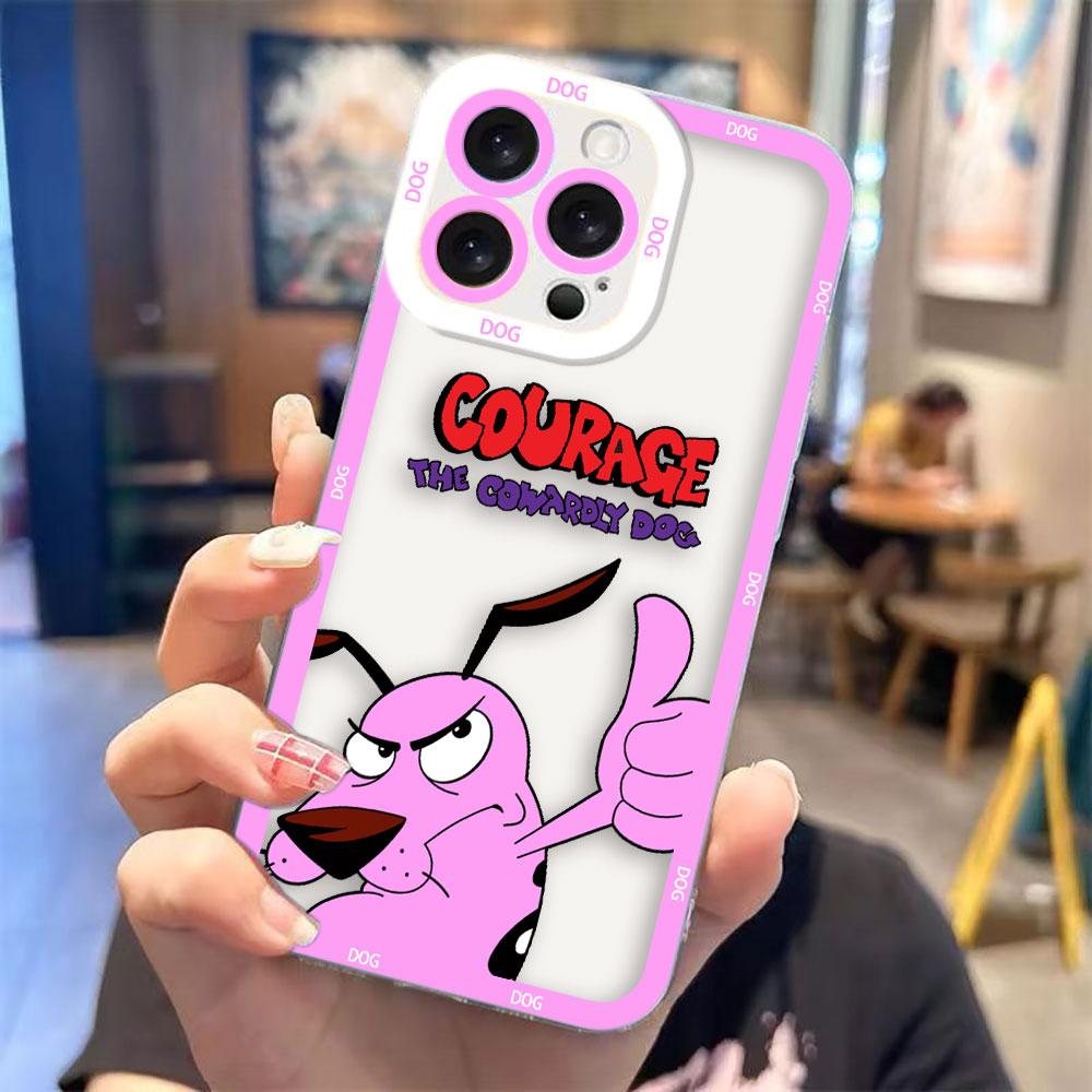 Courage Cowardly Dog Cover Phone Case For Redmi K40 K60 15C 14C 13C 13 12 12C 10 10C 10X 10A 9 9C 9T 9A 8 7 A1 A2 A3 A5 Case
