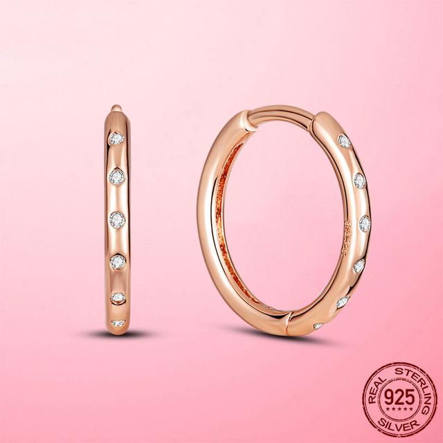 Silver 925 Sterling Silver Earrings Starfish Heart Stud Earrings for Women Girl Wife Gift Silver 925 Original Fashion Jewelry