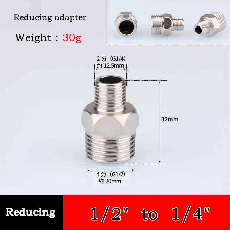 10pc 304 Stainless Steel Hexagonal Outer Wire Double Headed Straight Through Coupling Threaded Pipe Male Thread Hex Nipple Union