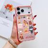 Anime A-Anpanmans Cute Phone Case For iPhone 17 16 15 14 13 12 11 Pro Max Air Matte Laser Aurora Shockproof Funda