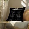 Pinyinletterflightgiftaireraftpilot Pillow Case Pillowcase, Double-Sided Printed, Sofa Cushion, Bedroom Headboard