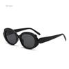 Latest Oval Jelly Color Women Sunglasses Fashion Yellow Green Shades UV400 Men Trending Gradient Sun Glasses High Performance