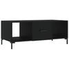  Coffee Table, Black, 102x50x40 Cm, Wood-based Material