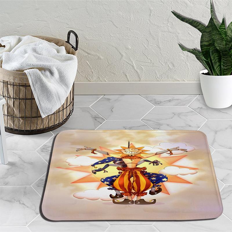 Tappeto da Pavimento Sundrop Moondrop Cartone Animato Breach Alba Tappeto Soggiorno Domestico Decorazione Pavimento Interno Tappetino Antiscivolo