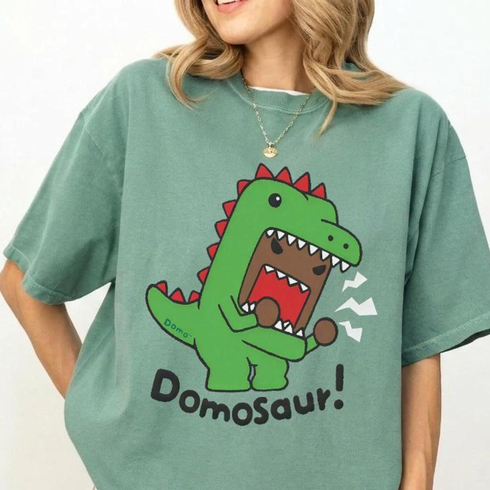 Comfort Colors® Domosaur Shirt – Y2K Shirt,Harajuku Shirt,Kawaii Shirt,Domo Tshirt 4XL