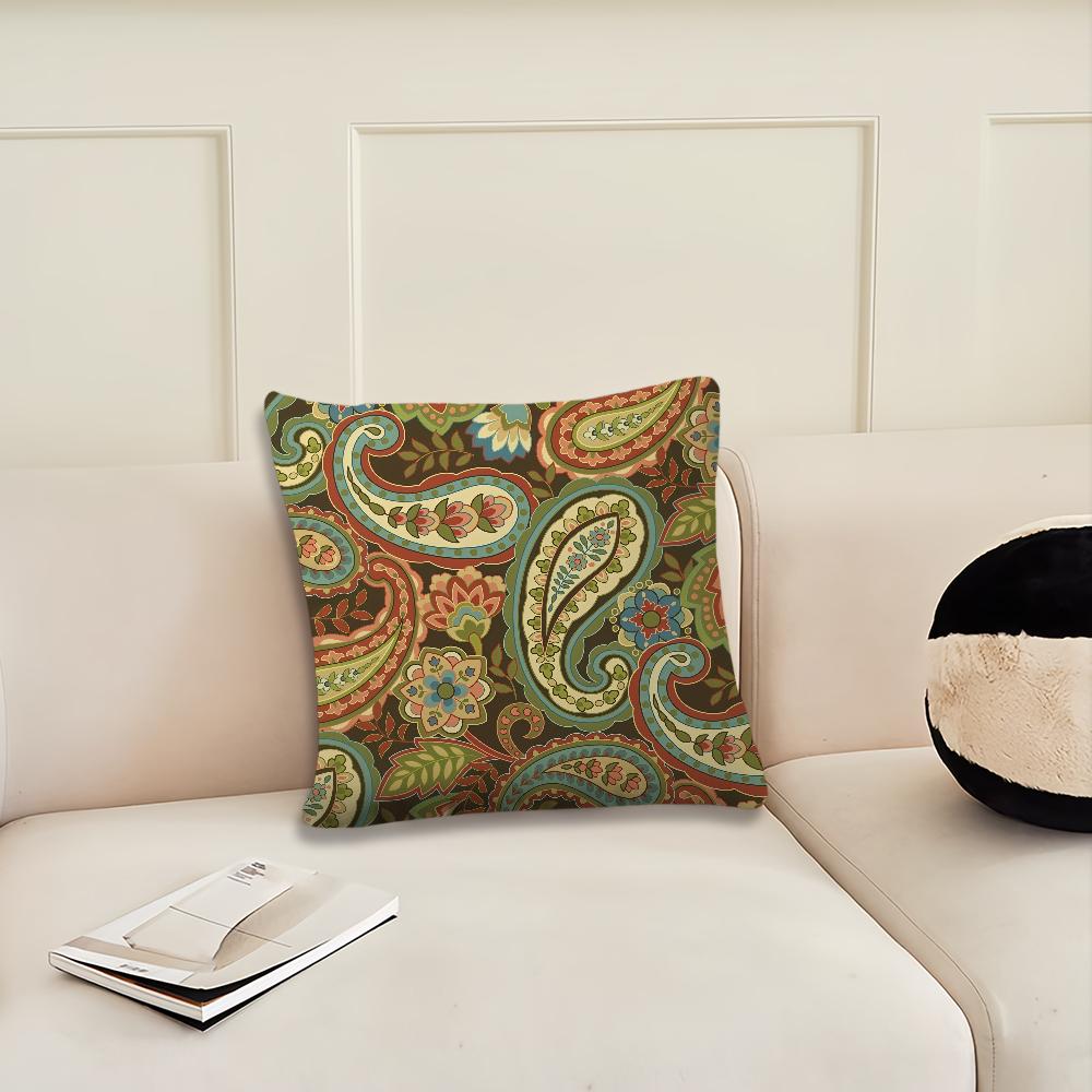 Fashion P-paisley Elegance cushion cover Pillow Cover Decoration Room Home Sofa living Office Car Nordic Simplicity