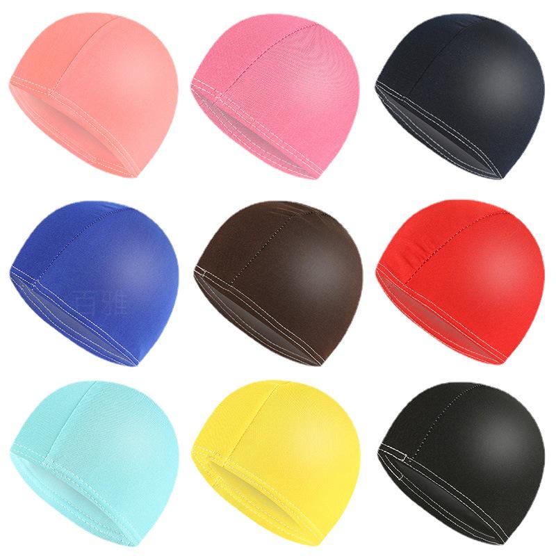 Collezione Cuffie da Nuoto: Colori Solidi e Stampati