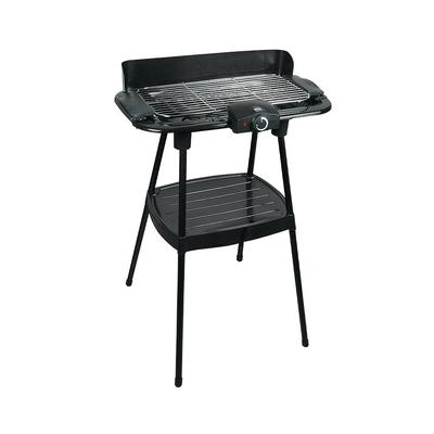 Grill elektryczny 2 w 1, wolnostojący i stołowy, 46 x 23 cm