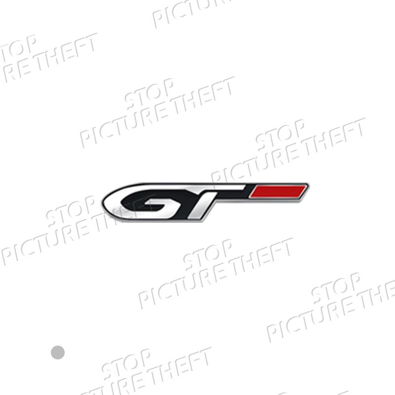 GT Logó Peugeot GT Line RCZ 2008 508 208 5008 3008 4008-hoz 3D Fém Jelvény Matrica Autó Kormánykerék Embléma Matrica Tartozékok