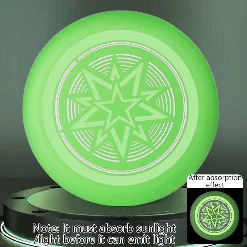 Luminous Swivel Flying Discs Professional Throwing Disc 7.87In Lightweight For Outdoor Sports Beach Camping Game