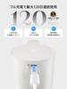 SUNLY Automatic Soap Dispenser, Compatible with Foam and Liquid Soaps, 2-Stage Dispensing, Sensor Distance Adjustment, Guide Light, IPX5 Waterproof, 3