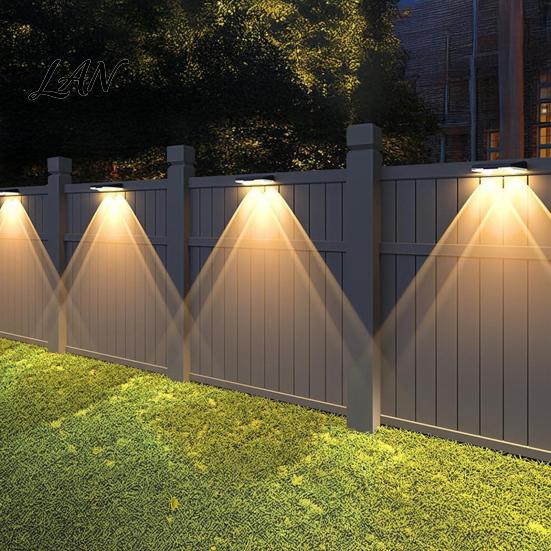 Outdoor Solar Pathway Lights Wall Washer Lights, Light, Waterproof Garden LED Lamp Light with Color Changing RGB, Landscape Wash for Patio Fence Step