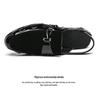 Men's Plus Size Leather Fisherman Sandals - Breathable, Hollow Buckle, Formal British Style for Summer