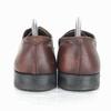 USA 80s Vintage Goodyear Leather Embossed U Tip Service Shoes 9D 26.5 Brown Dress Shoes Business(USED)