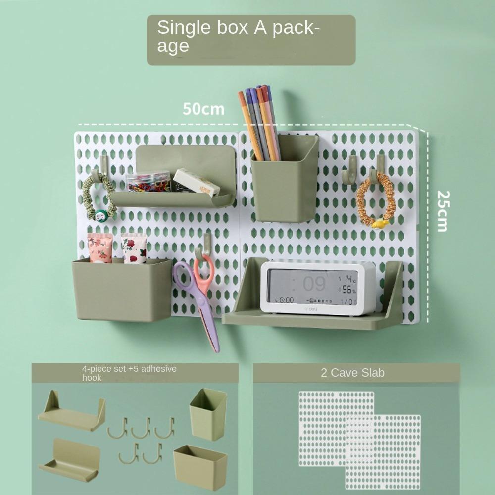 Wall-mounted Storage Holder Strong Bearing Capacity Pegboard Hot Sale Storage Rack Home Supplies