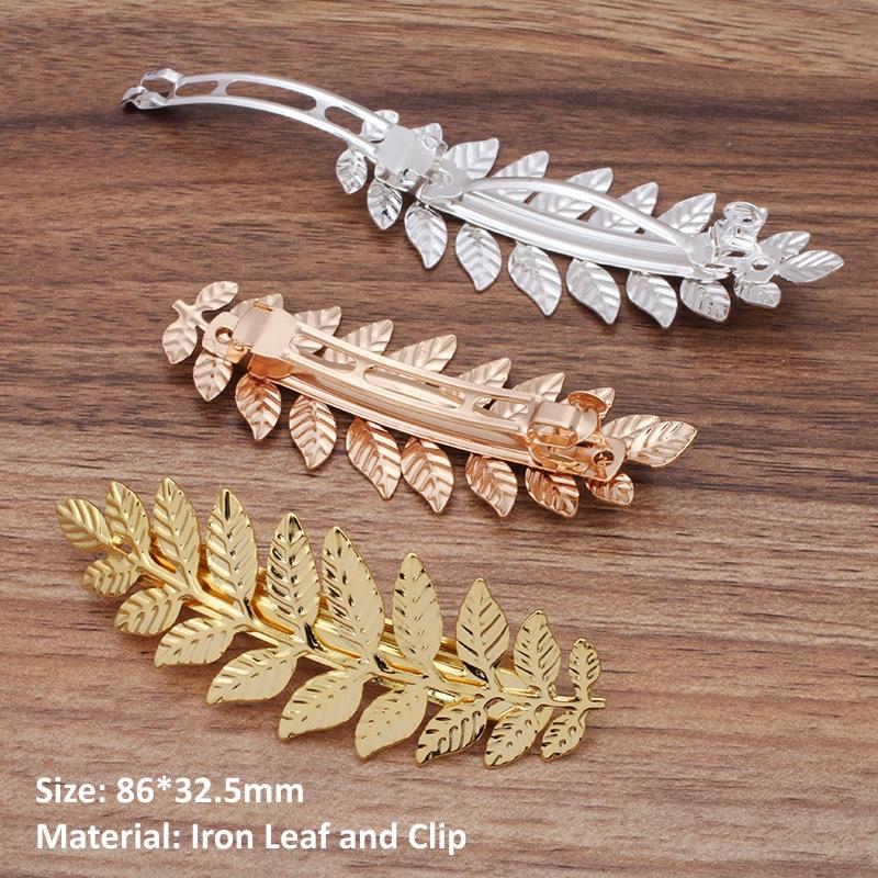 BoYuTe (10 Stück/Lot) Metall Messing Filigran Blume Haarnadel Basis Frauen Haarspangen Handgemachte Materialien