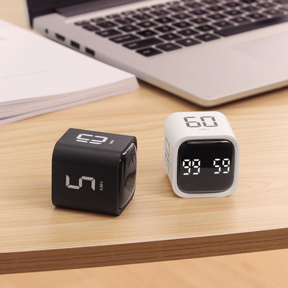 New Gravity Sensor Timer,Countdown Alarm for Cooking & Study,Self-discipline Manual Digital Time Management Clock