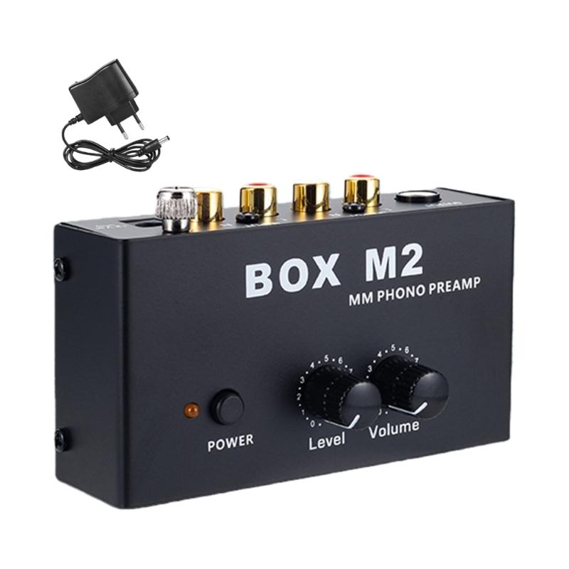 

Phono Turntable Preamp Mini Electronic Sound Stereo Phonograph Preamplifier Low Frequency Equipment Accessories 1