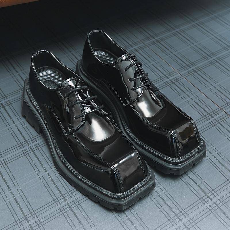 Fashion Brand 2025 New Casual Leather Shoes Men Casual Business Dress Shoe Classic Office Work Party Wedding Oxford Flat Designer Loafer