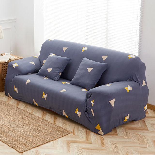 

Milk Silk Couch Cover All -Inclusive Combination Fabric Sofa Full Cover Lazy Couch Cushion Non -Slip Dust Resist Easy To Disassemble 1-seat 90-140cm 1pc