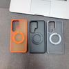 Luxury Matte Clear Magnetic Ring Stand Holder Case For Samsung Galaxy S26 Ultra Transparent Shockproof Bumper Hard Phone Cover