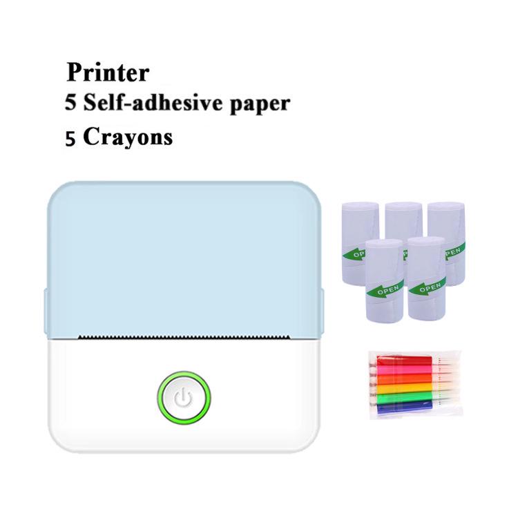 Przenośna Mini Kieszonkowa Drukarka X6 - Bluetoothowa Termiczna Drukarka do Zdjęć dla Uczniów