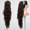 LOUIS FERRE Ponytail Extension, 26 Inch Drawstring Ponytail Hair Extensions for Women Long Curly Wavy Ponytail Multi-color Option for Daily